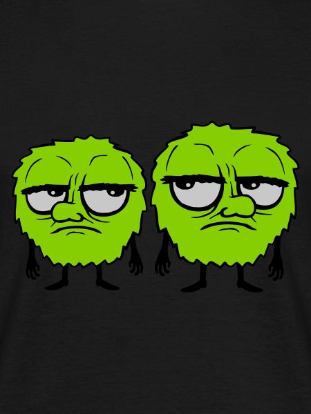 2 Monsters Roll Eyes