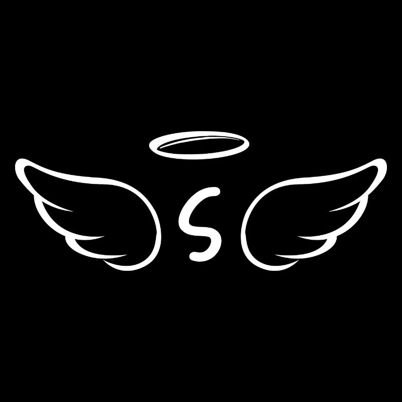 Lettre s ailes d’ange