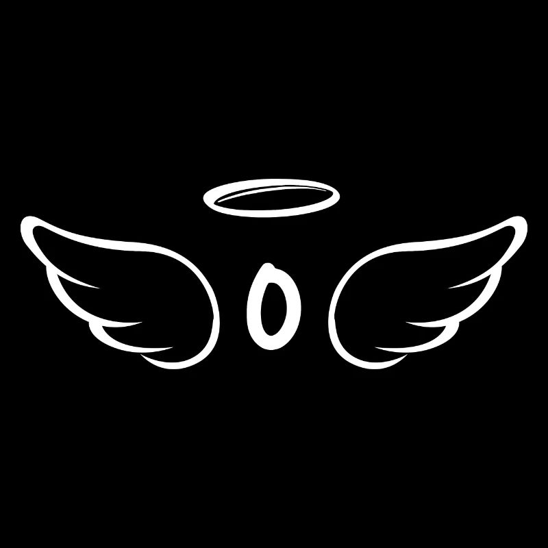 Lettre o ailes d’ange