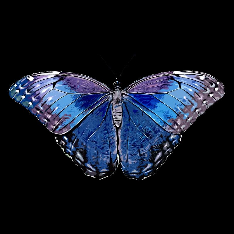 Butterfly - blue