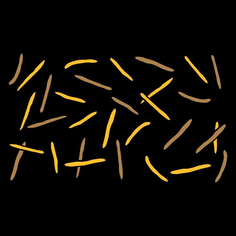Rain Pattern French Fries