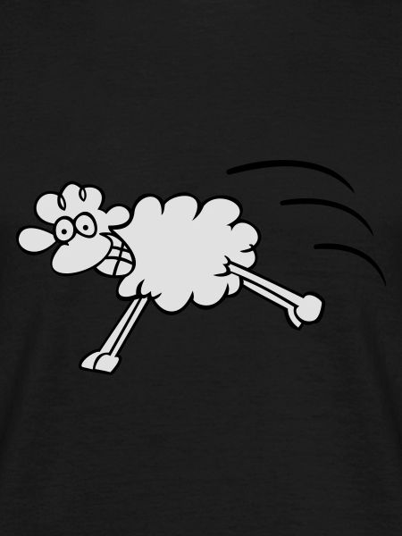 jumping sheep