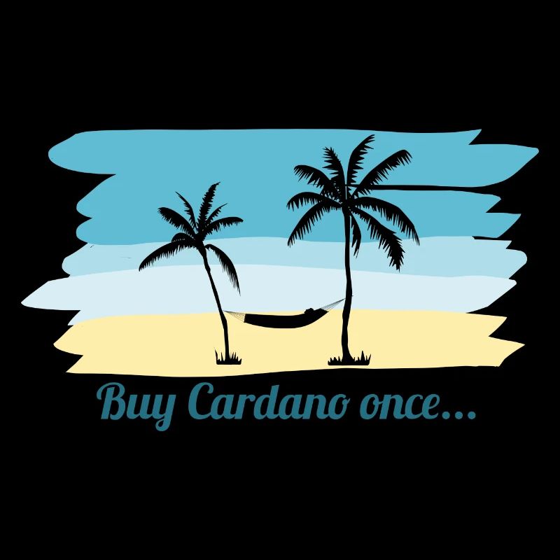 Cardano ADA cryptocurrency hodln hodl beach