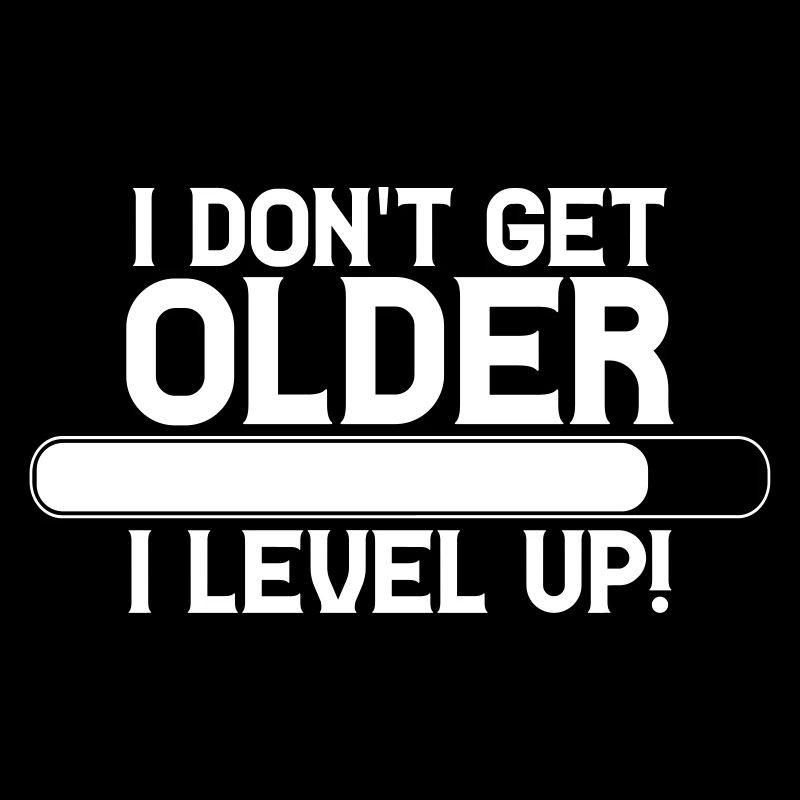 I DON T GET OLDER I LEVEL UP