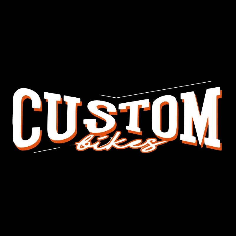 custom bikes biker bobber chopper tuner sticker
