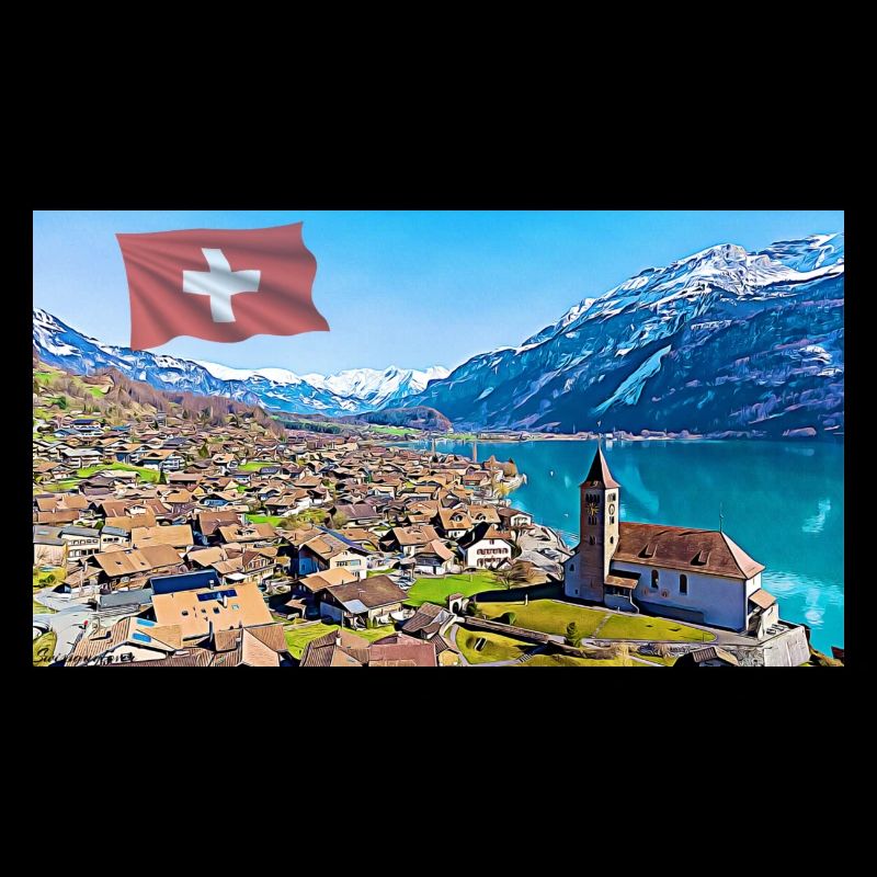 Brienz, Schweiz.