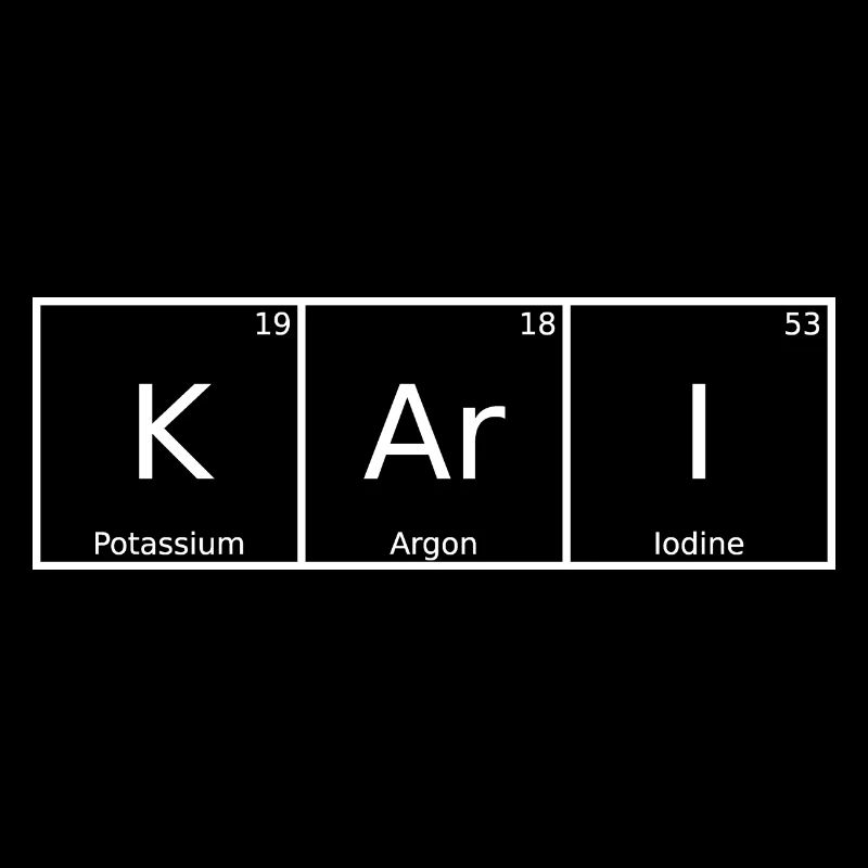 Kari Name First Name Chemistry Periodic Table Elements