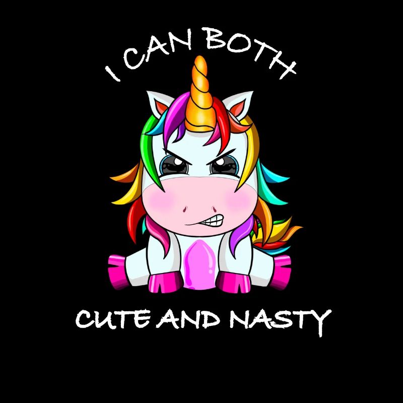 Einhorn Geschenk lustiger Spruch