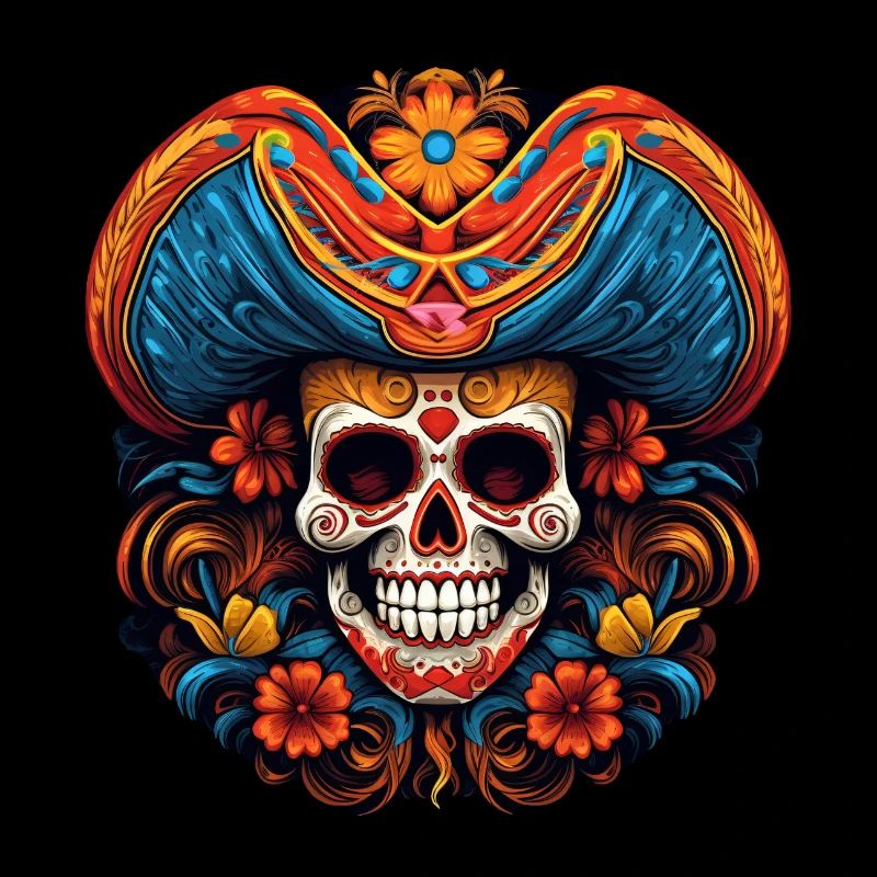 Cinco de Mayo Skull