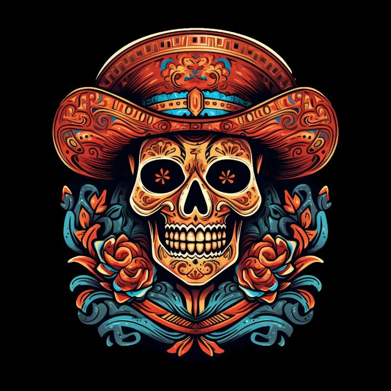 Cinco de Mayo Skull