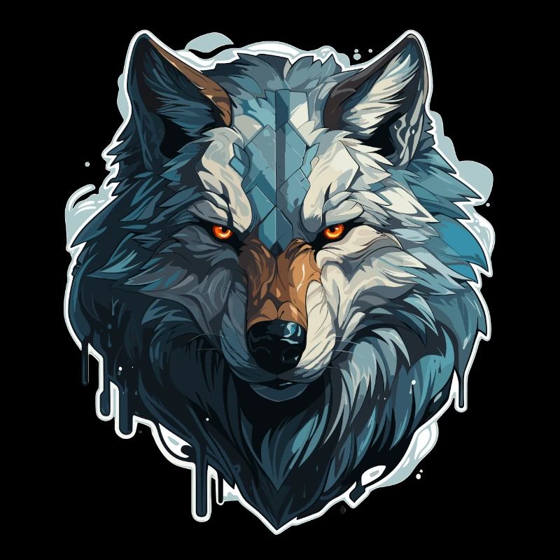 Loup - Illustration