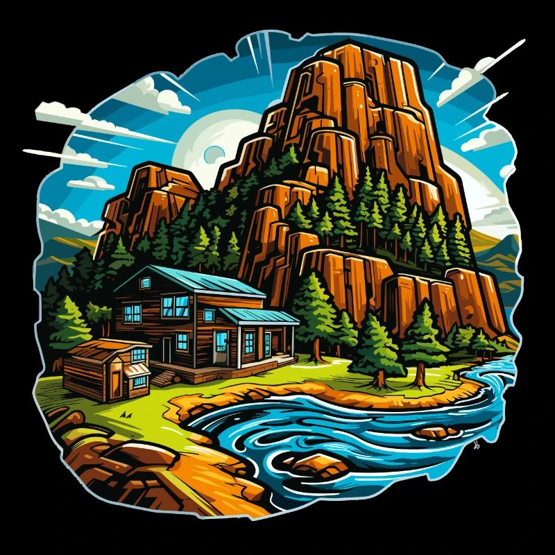 Paysage - Illustration