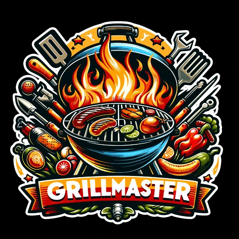 GrillMaster - Grill Illustration