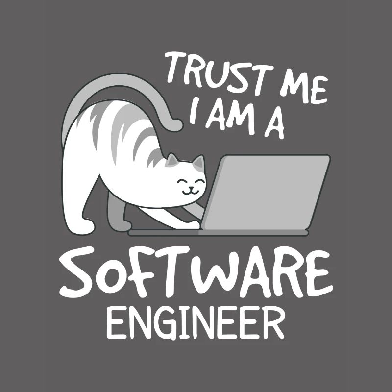 Software Engineers trust in programmer cat