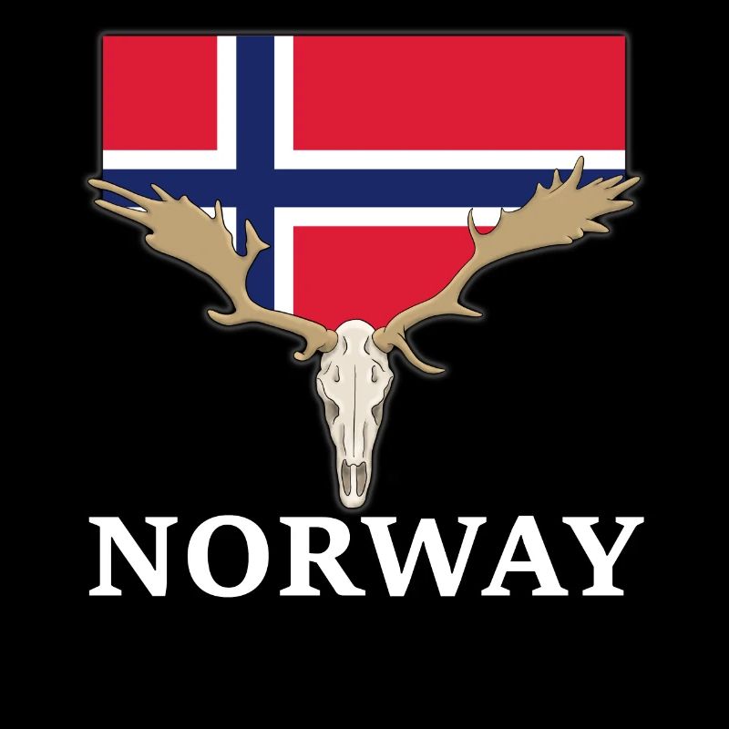Expédition drapeau de l'élan norvégien vacances à