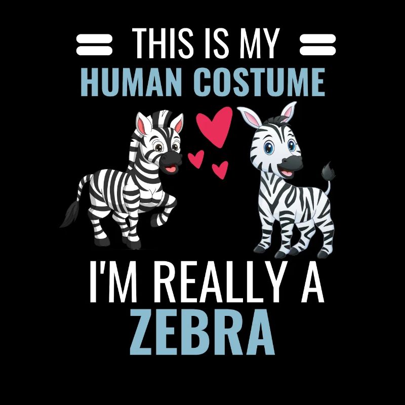 Zebra Kostüm Party Afrika Zoo Tier Geschenk Zebra