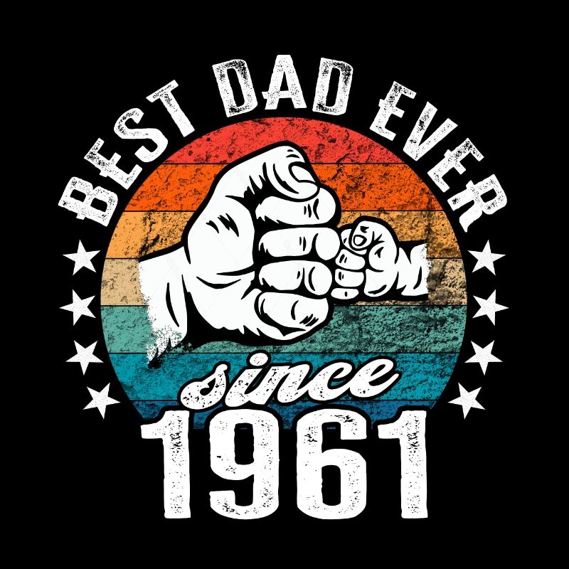 Bester Papa der Welt seit 1961 Vatertag