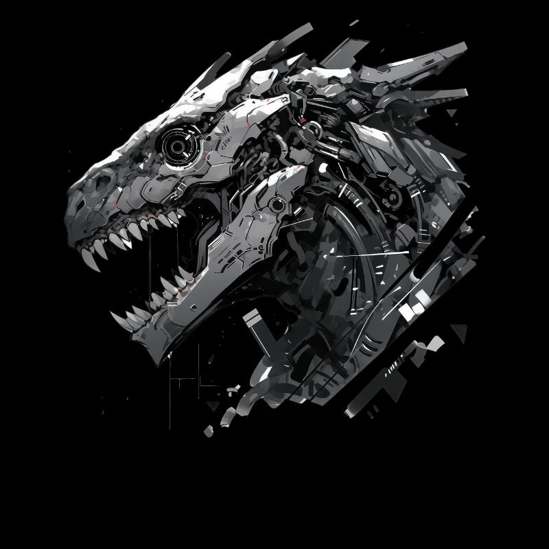 Mecha Animal Tiger Wolf Fox Dino Bear Cyborg