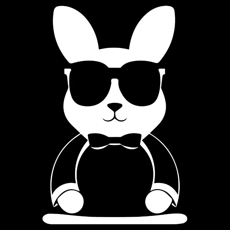 Funny Rabbit Sunglasses Cool Sunglas Rabbit