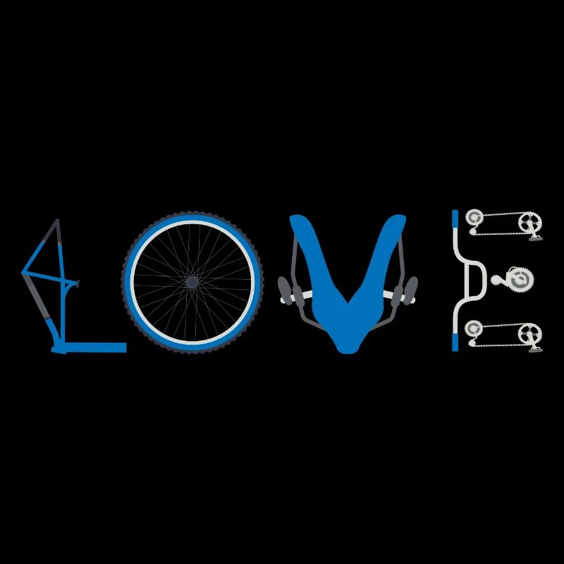 Love Bicycle Cyclist