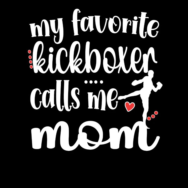 Kickbox-Mama Stolze Kickbox-Mutter Kickboxer Mama