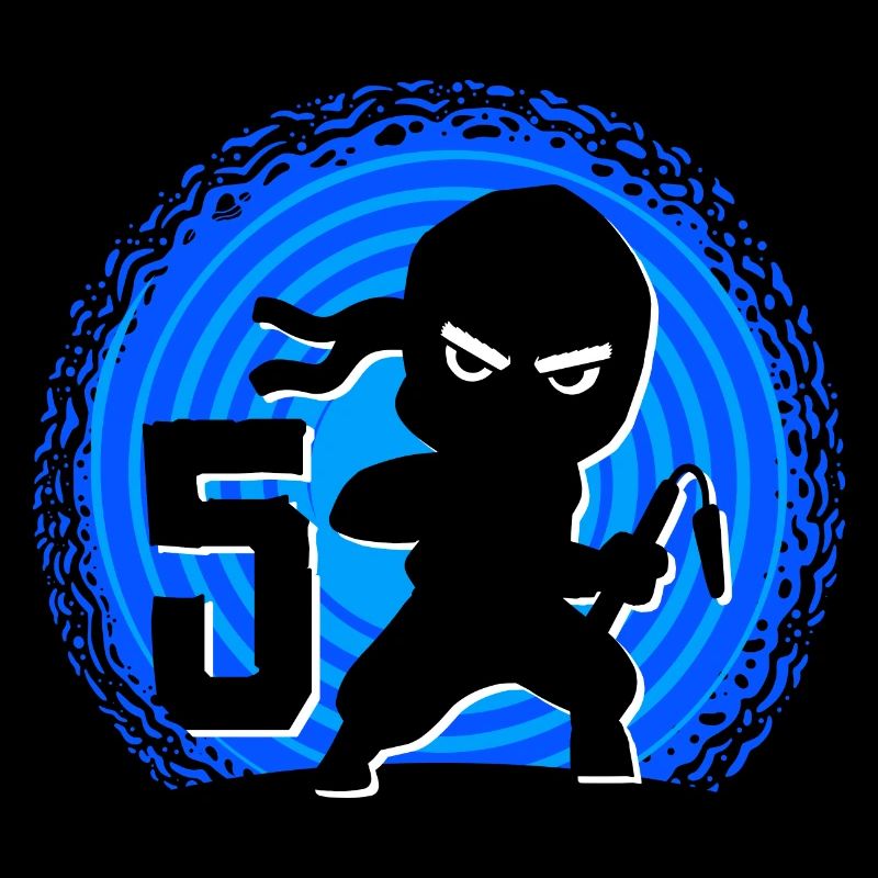 Ninja Anniversaire 5 ans Boy Ninjas Ninja