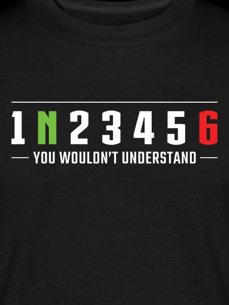 1N23456 You wouldn’t understand Motorcycle gears