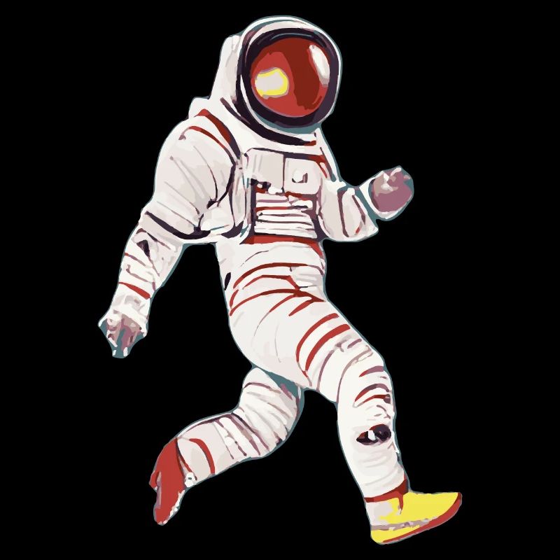 Illustration eines Astronauten