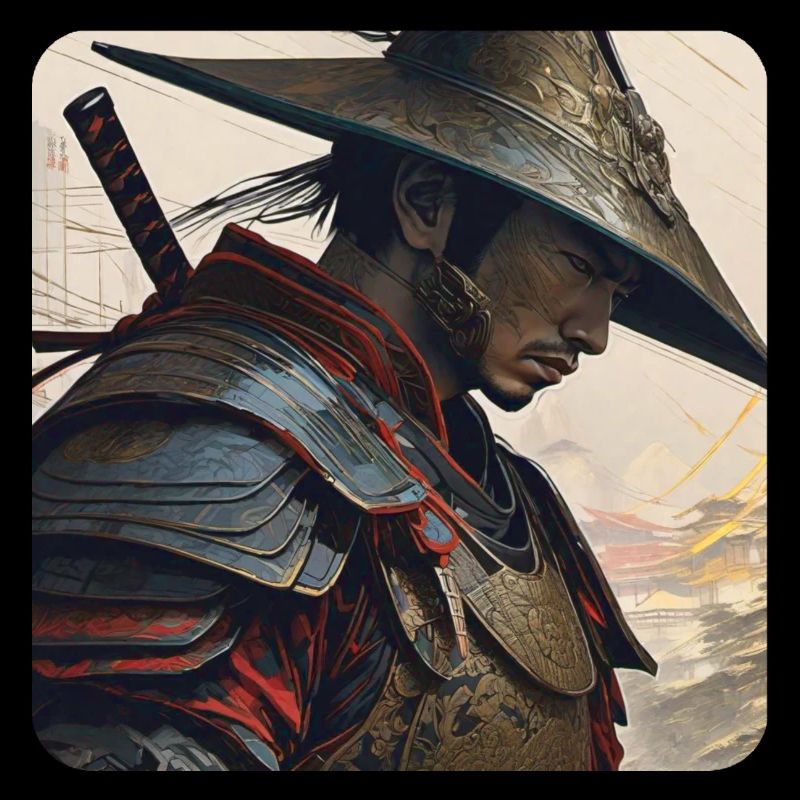 Lone Samurai Warrior Japan Asia Kendo Ninja