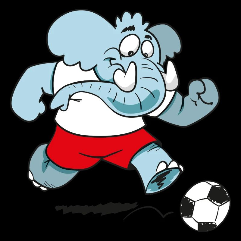 Elephant Footballeur