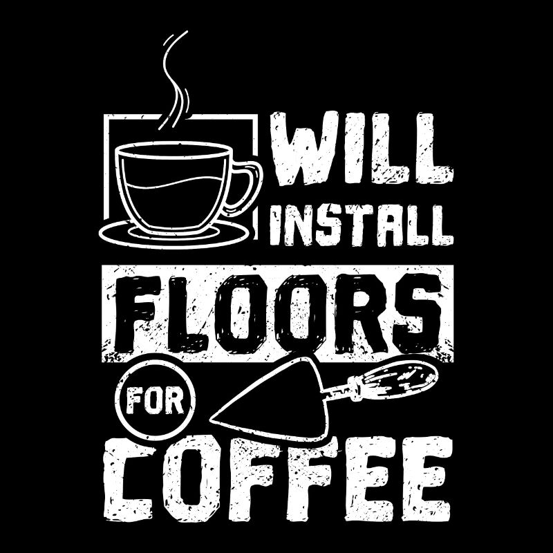 Installera des planchers pour le café