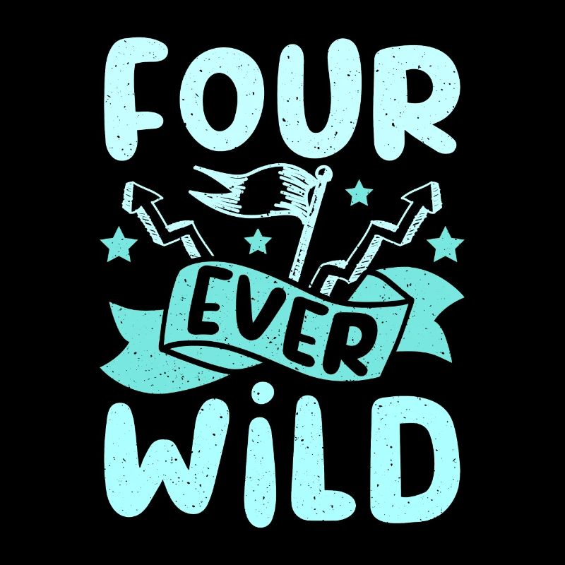 4th birthday four ever wild