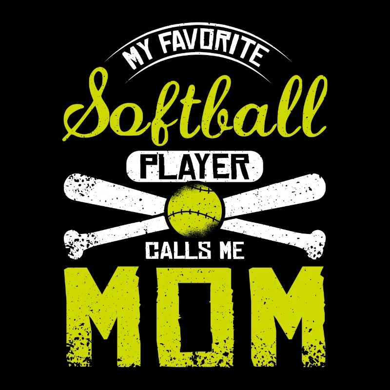 Ma joueuse de softball préférée m’appelle maman