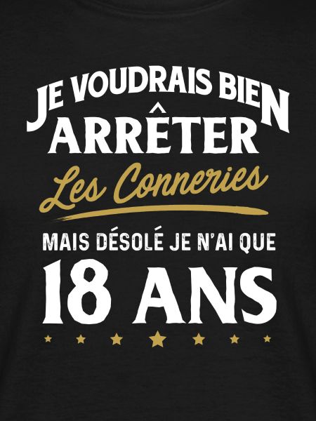 Conneries 18 ans cadeau