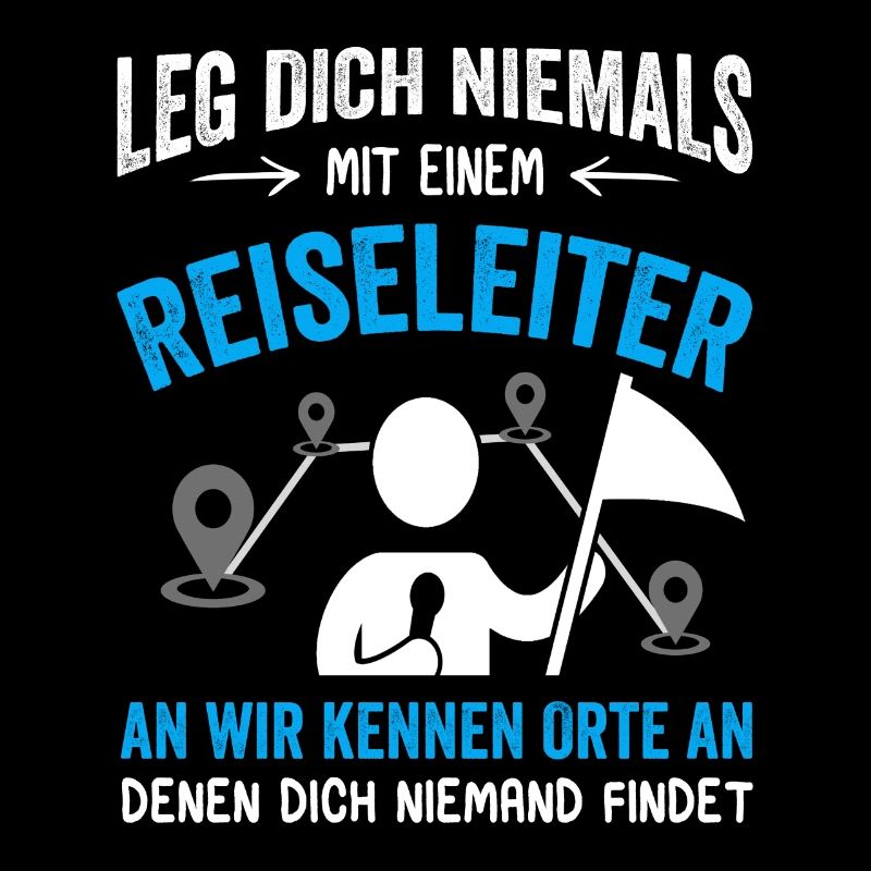 Leg dich niemals mit einem Reiseleiter an