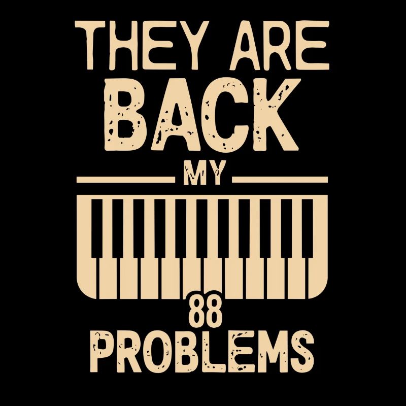 Piano - Pianiste - 88 Problèmes