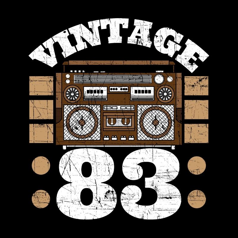 Vintage 83 - conception de lecteur de cassette