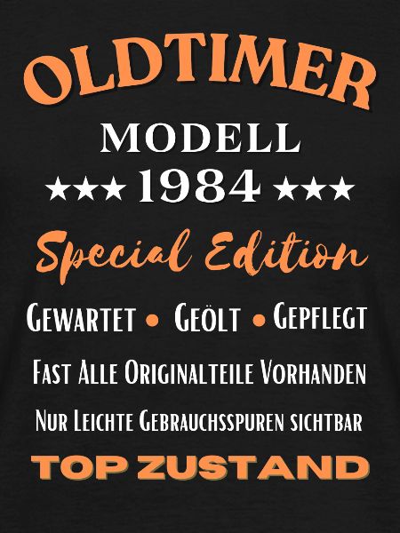 40th Birthday Oldtimer, 1984
