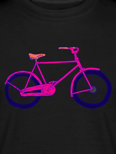 Neon Pink Bicycle