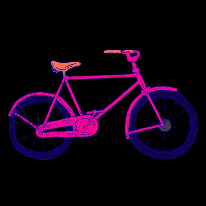 Vélo Neon Pink