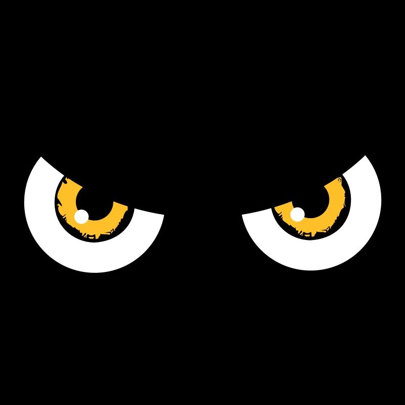 Evil eyes dangerous Owl