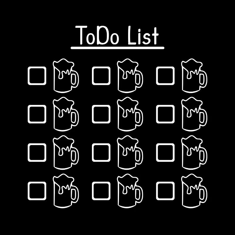To Do Liste Bier