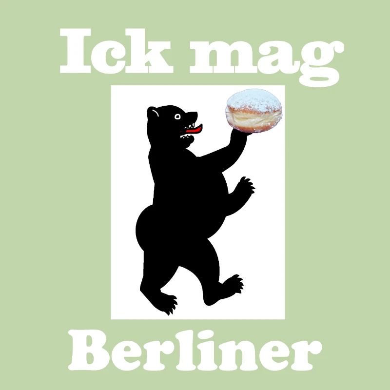 Dicker Berliner Bär Ick aime la tendance berlinoise 2019