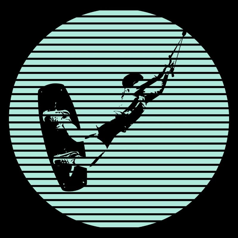Kiteboarder Kiterin
