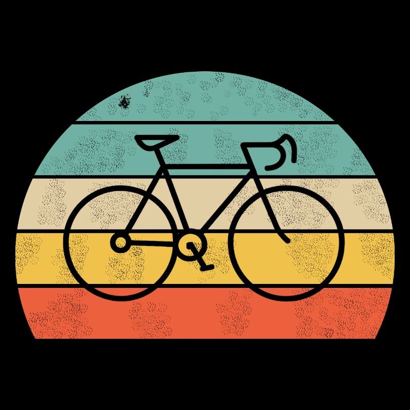 Design de vélo de route – Vélo de route coloré avec style