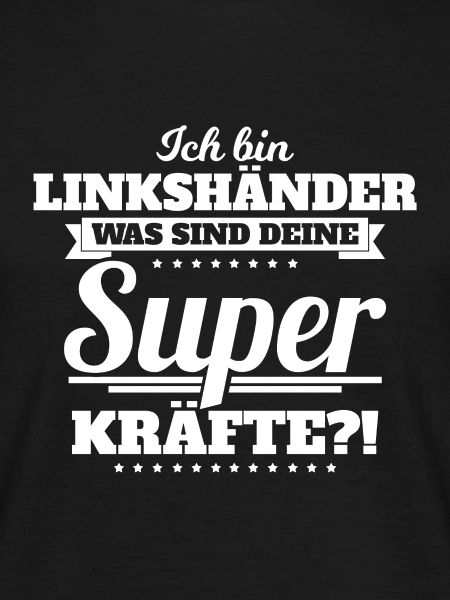 Ich bin Linkshänder