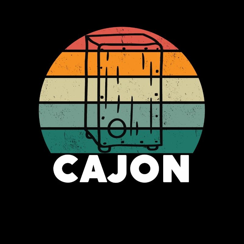 Cajon Box Drum Instrument Peruvian Cajon
