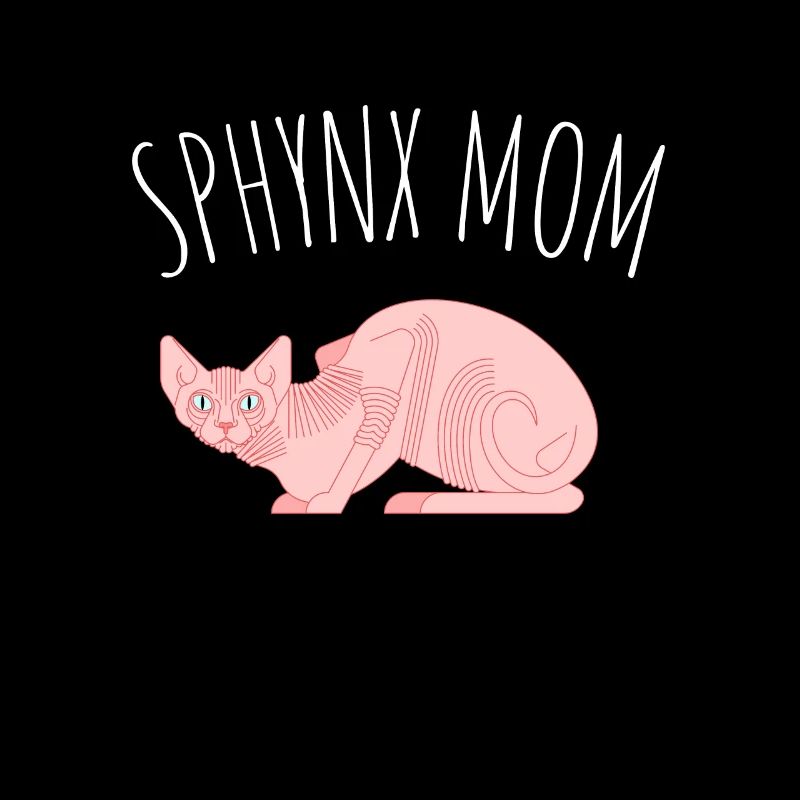 Sphynx Maman Chat Sans Poils Propriétaire de Chat