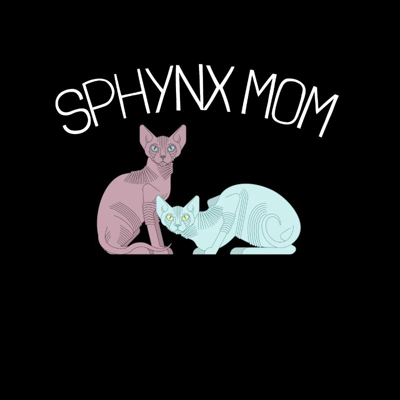 Sphynx Maman Chat Sans Poils Propriétaire de Chat