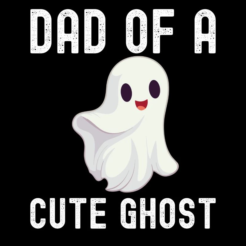 Vater eines niedlichen Geist Halloween Design